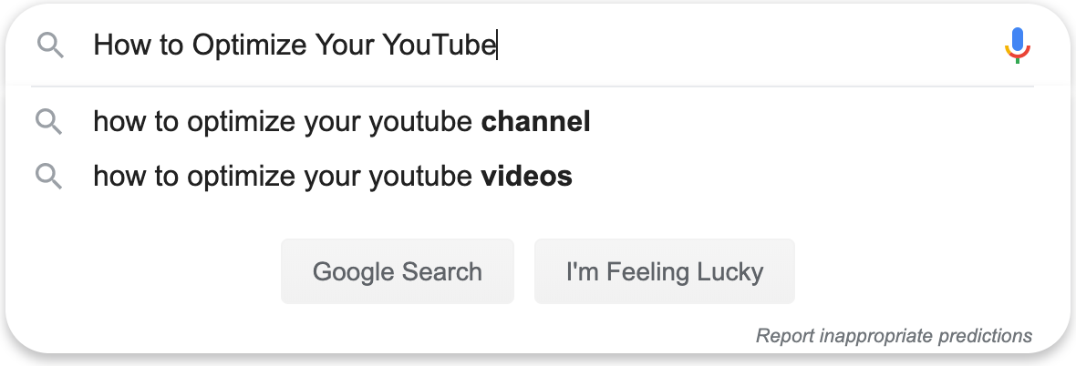Google Auto-Suggest Feature
