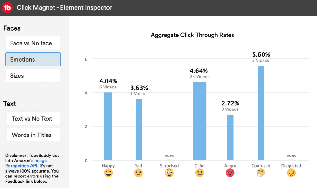 Click Magnet Element Inspector Emotions