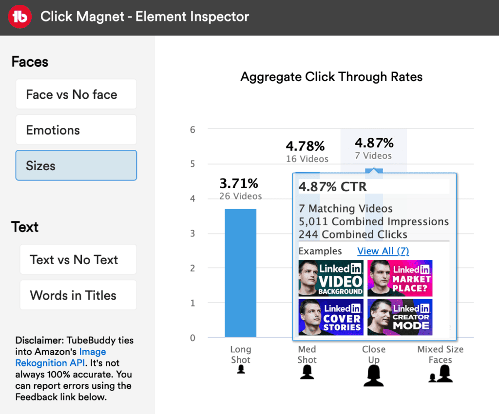 Click Magnet Element Inspector Face Sizes Hover Over Example