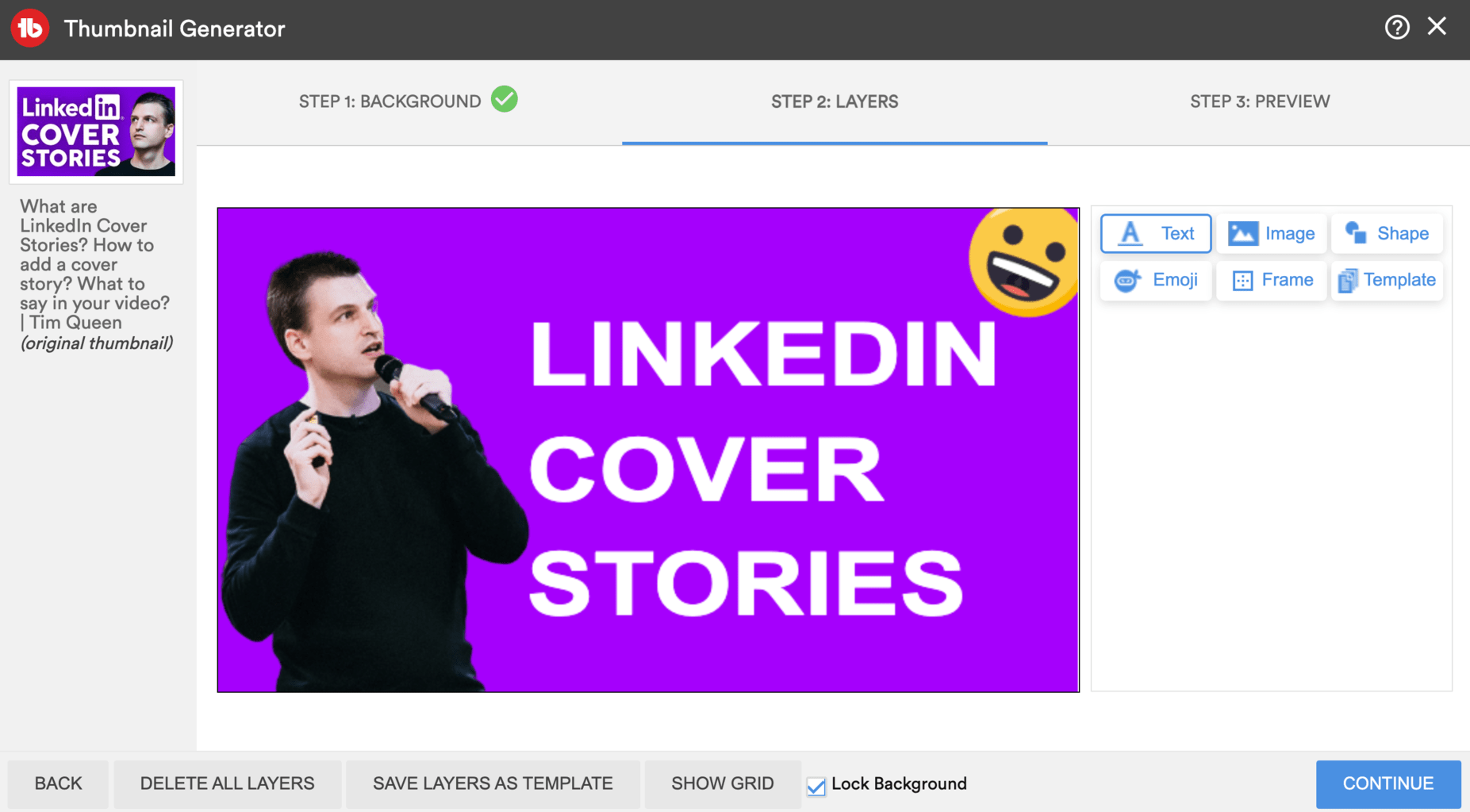 TubeBuddy Thumbnail Generator