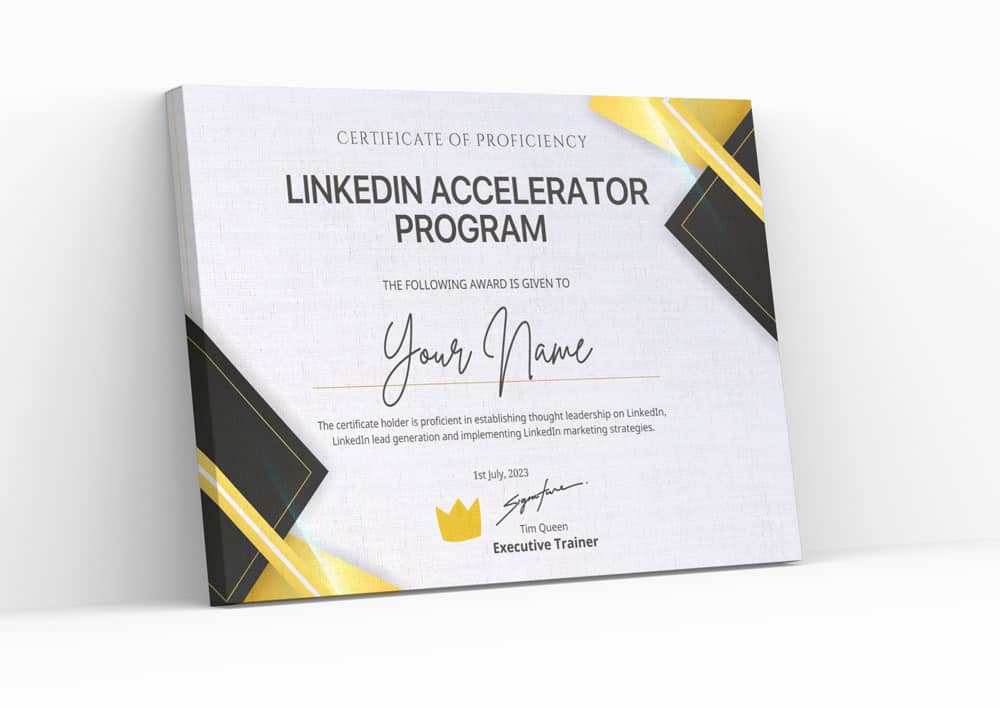 Tim-Queen-LinkedIn-Accelerator-Program-Certificate-Mockup-2